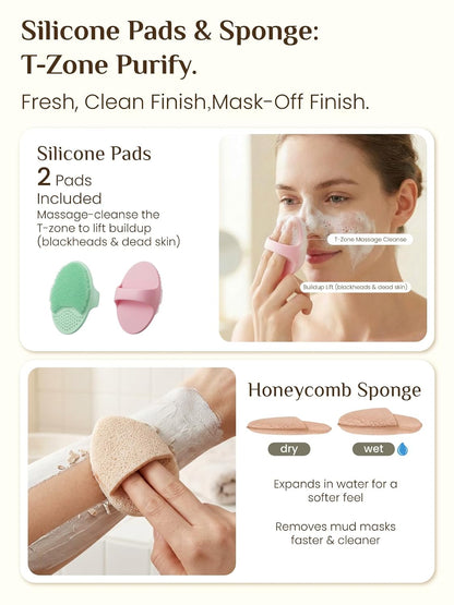 Rena Chris Gua Sha and Face Roller Set: Anti-Breakage Jade Roller for Long-Lasting Use, Jawline Sculpting and Puffiness Reducing, Gua Sha Facial Tools for Self Care Gift (Green)