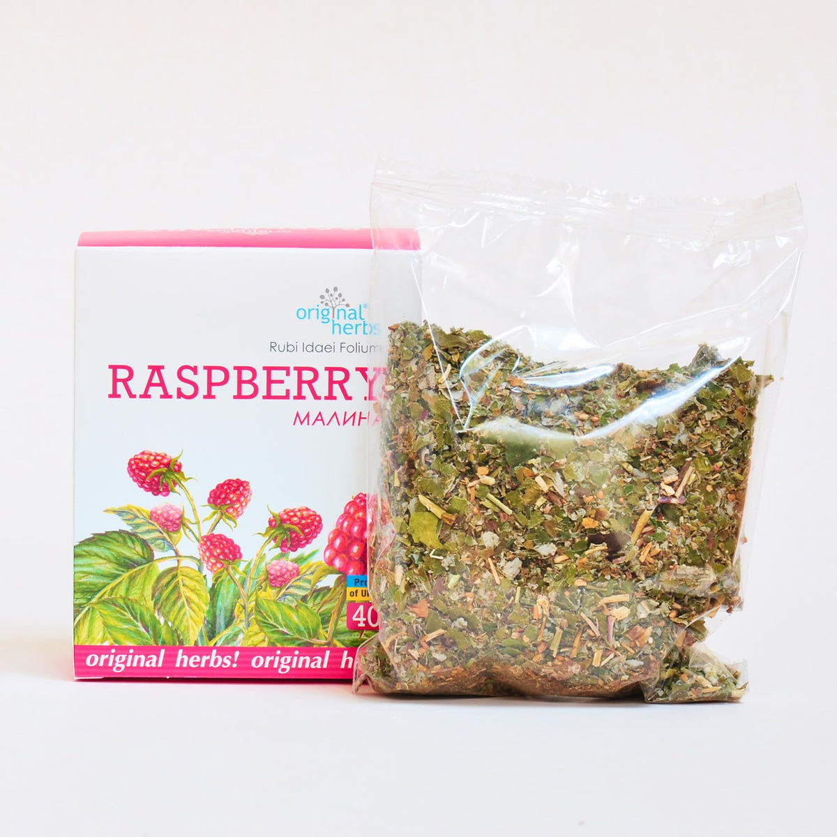 RASPBERRY TEA, (RUBI IDAEI FOLIUM.) | Original Herbs Herbal Tea – Wild Crafted Herbs Tea – 40g (1.4oz) Antioxidant Rich Raspberry Tea, 100% pure and natural fruit tea.