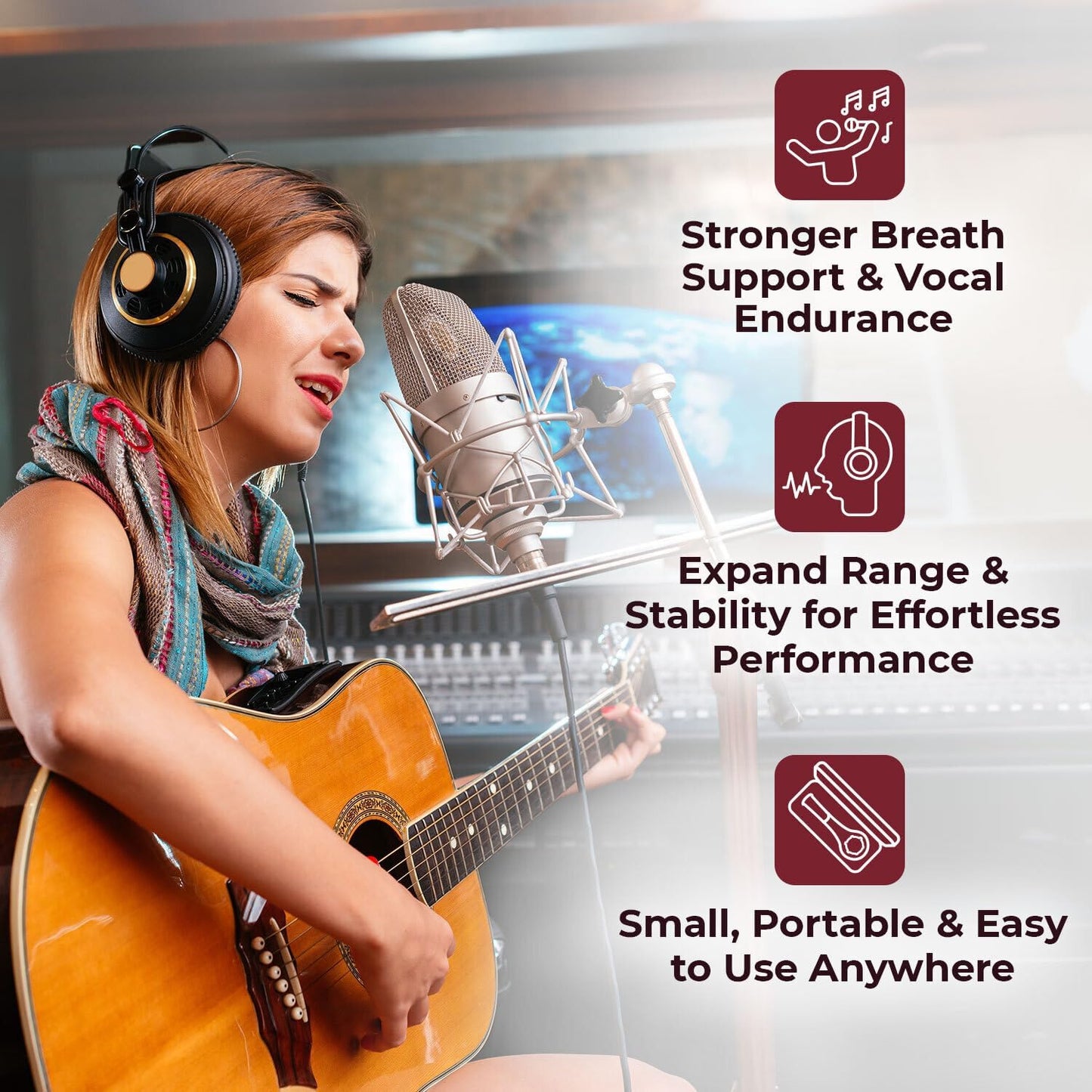 The Breather Voice | Respiratory Breath & Lung Trainer | Strengthen Your Breath Control & Elevate Your Singing Performance