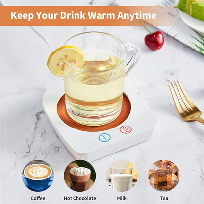 VOBAGA Mug Warmer& Coffee Mug Warmer for Office Desk