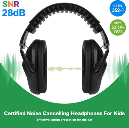 Floriogra Noise Cancelling Headphones for Kids, Kids Ear Protection 28dB SNR Noise Reduction Ear Muffs for Toddler/Children, Hearing Protection for Monster Jam, Concerts, Fireworks