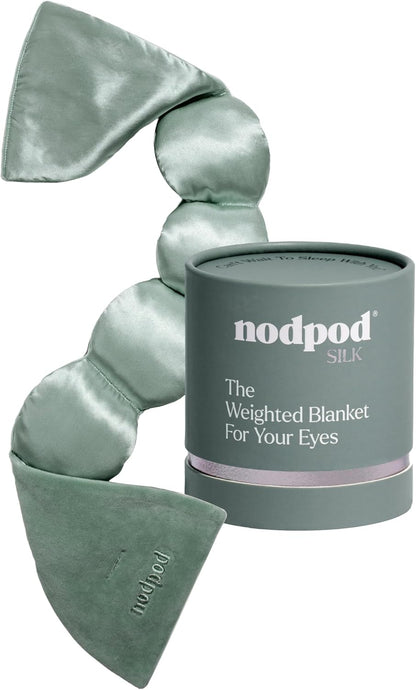 Nodpod Gentle Pressure Sleep Mask | Patented Light Blocking Design for Sleeping, Traveling & Relaxation - Sage