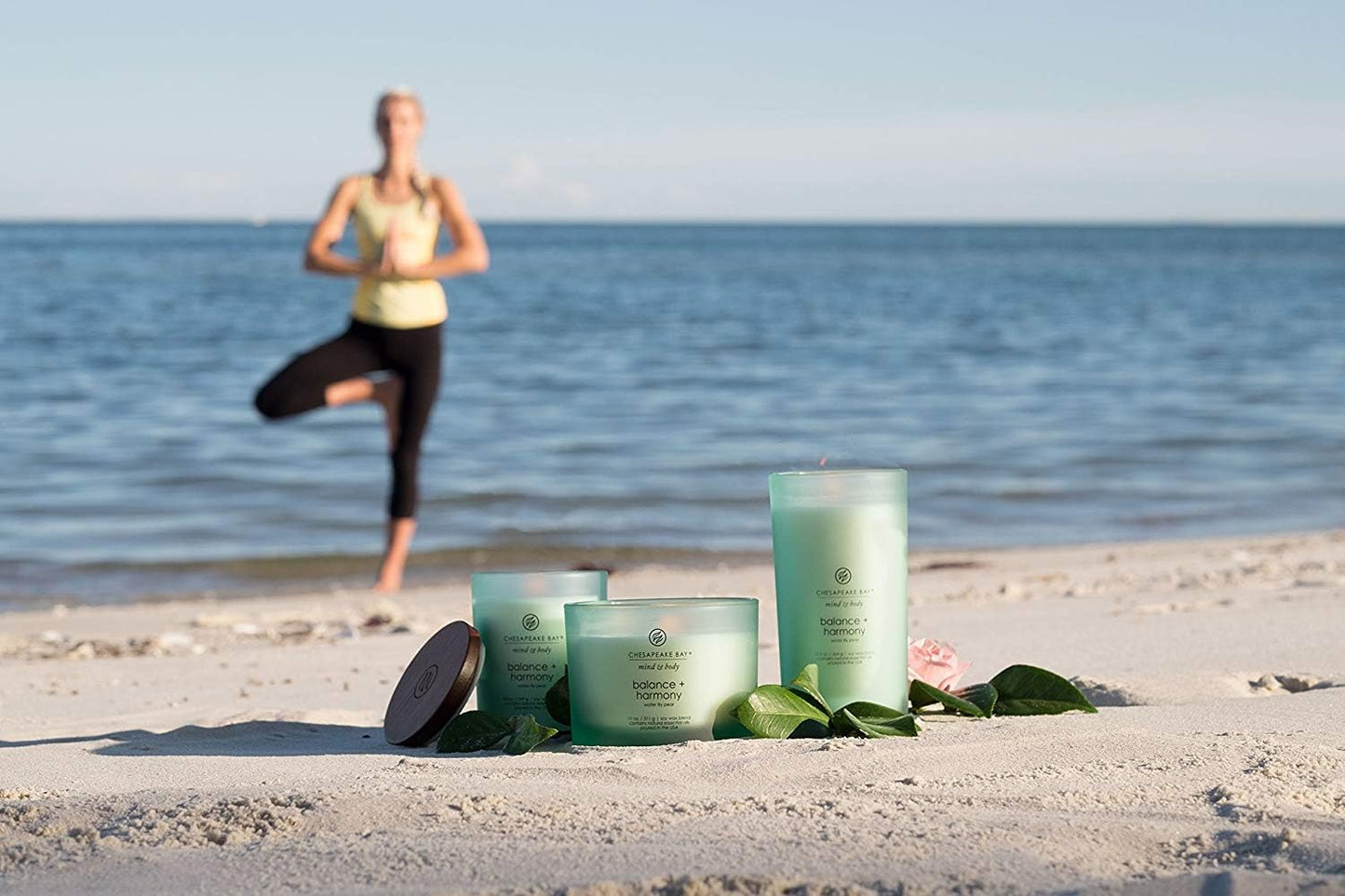 Chesapeake Bay Candle Scented Candle Serenity + Calm (Lavender Thyme) Coffee Table Home Décor