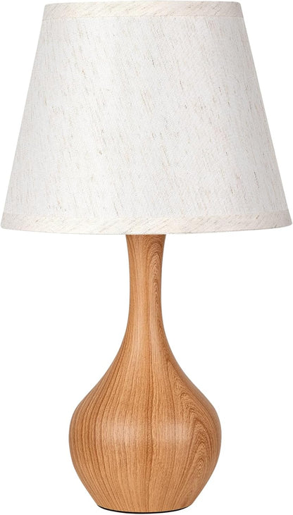 Seealle 16.1" Touch Table Lamps for Nightstand, 3-Way Dimmable Small Bedroom Lamps for Night Stands, Black Bedside Lamps for Living Room, Kids Room, End Table