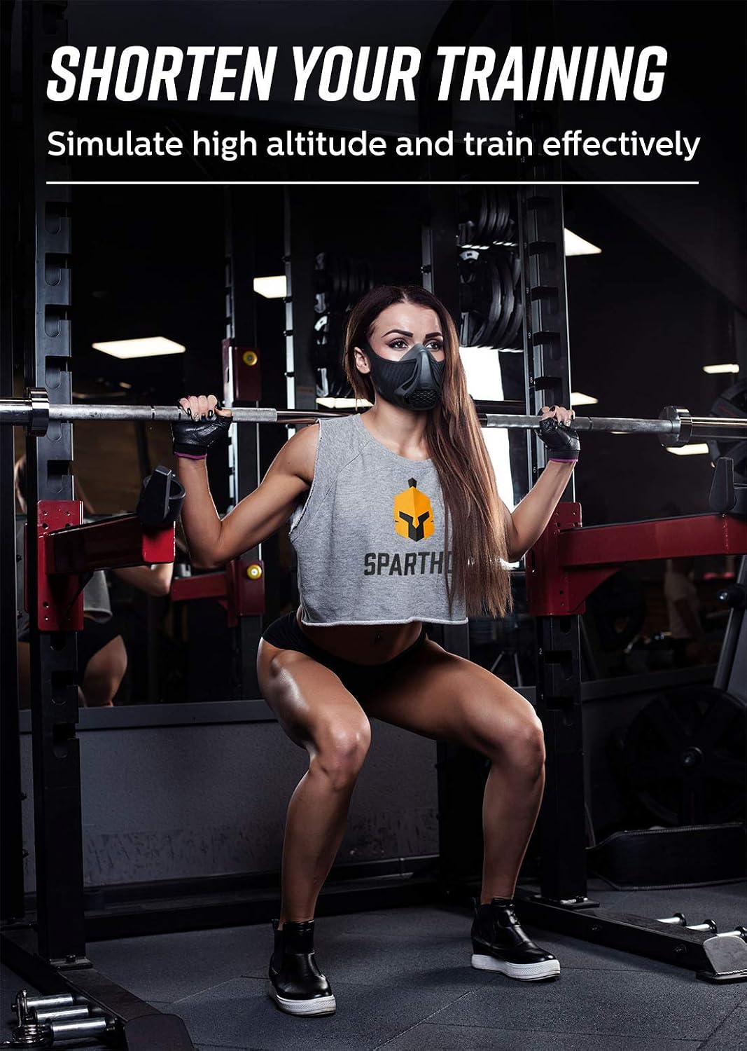 Sparthos High Altitude Training Mask, Running Breathing Mask