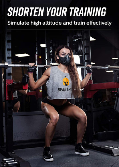 Sparthos High Altitude Training Mask, Running Breathing Mask