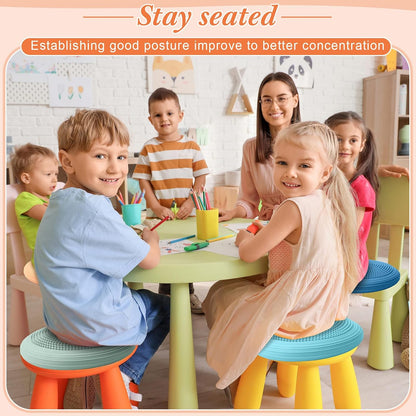 Libima 4 Pcs Wiggle Seat Inflated Wobble Cushion for Kids