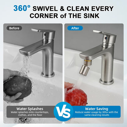Hibbent NSF/ANSI/CAN 61 & cUPC Certified Faucet Aerator, Chrome