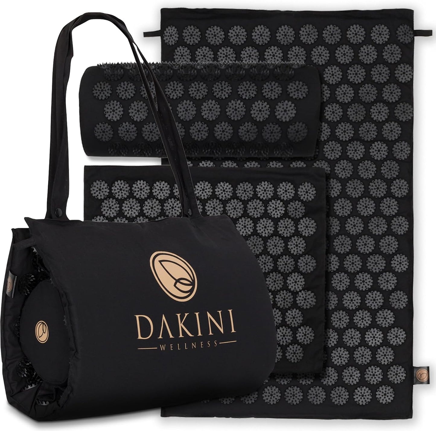 Acupressure Mat and Pillow Set with Mini Pad – Full Body Pain Relief | Mini pad targets hard-to-reach areas like feet, hands and neck for precise pressure relief