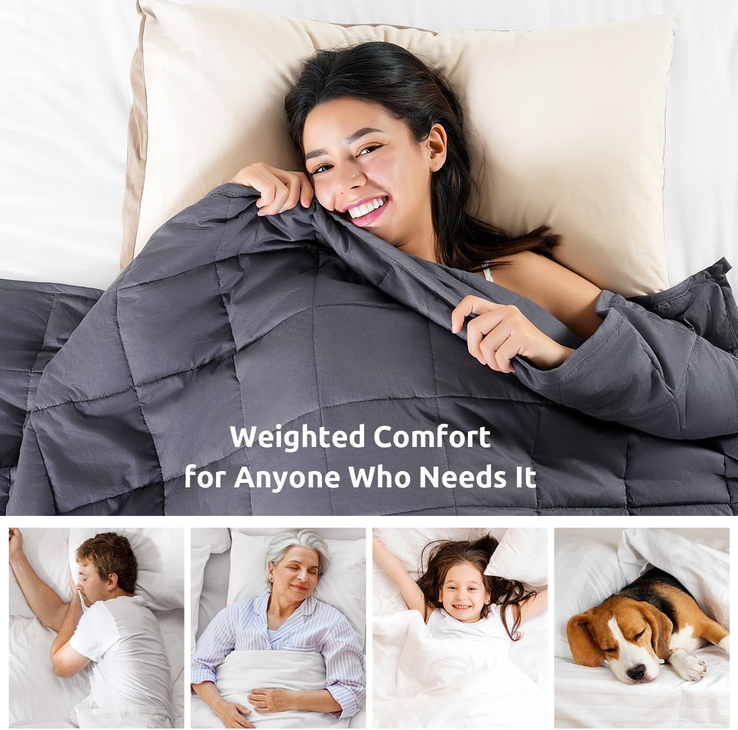 Sivio Weighted Lap Pad 2lbs, Cotton Weighted Blanket Sensory Weighted Lap Blanket Indoor Outdoor, 19 x 21 Inch, Blue Dinosaur