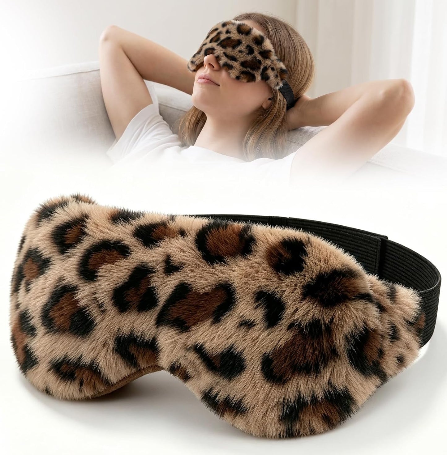 Heated Eye Mask for Dry Eyes, Steam Warm Compress for Stye Eye Treatment, Relieve, Hot Compress, Moist Heat Mask for Blepharitis (Steel Grey)