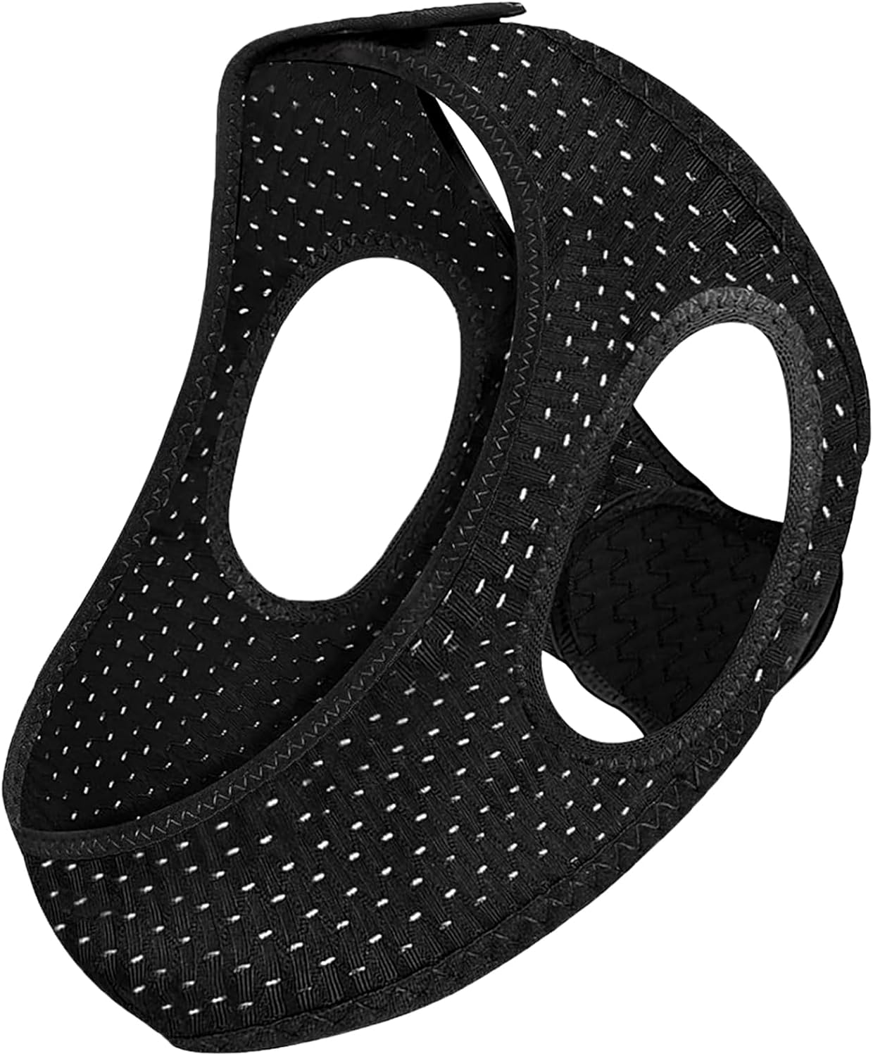 2 Pack Anti Snore Chin Strap for Sleeping, Jaw Tape Mouth Snoring Sleep Devices Stopper, Cpap Users Breathing Head Mouthpiece Solution Keep Closed, Mandibular Advancement Reducing Aids Men Women