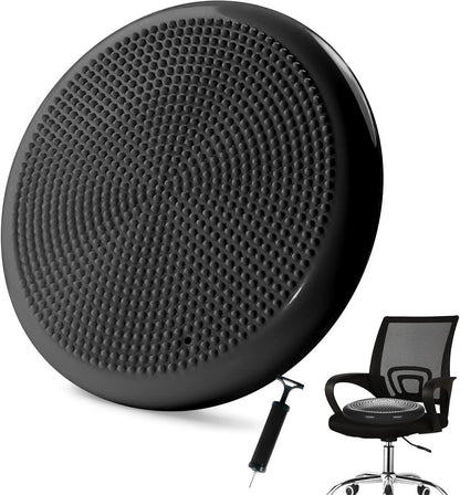 Wobble Cushion，Wiggle Seat，Balance Disc （Extra Thick 34cm/13.4in），for Balance Stability Training, Improve Sitting