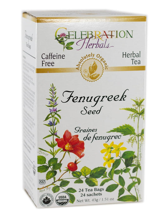 Celebration Herbals Organic Milk Thistle Seed Herbal Tea -- 24 Tea Bags, NET WT.60, 2.11 OZ