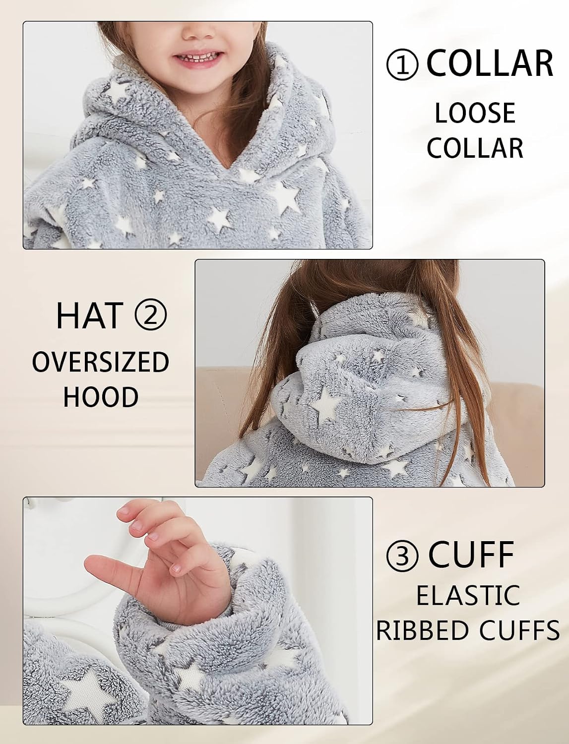 KFUBUO Wearable Blanket Hoodie for Adults Sherpa All Patterns Cat Oversized Sweatshirt Blanket with Pockets for Women