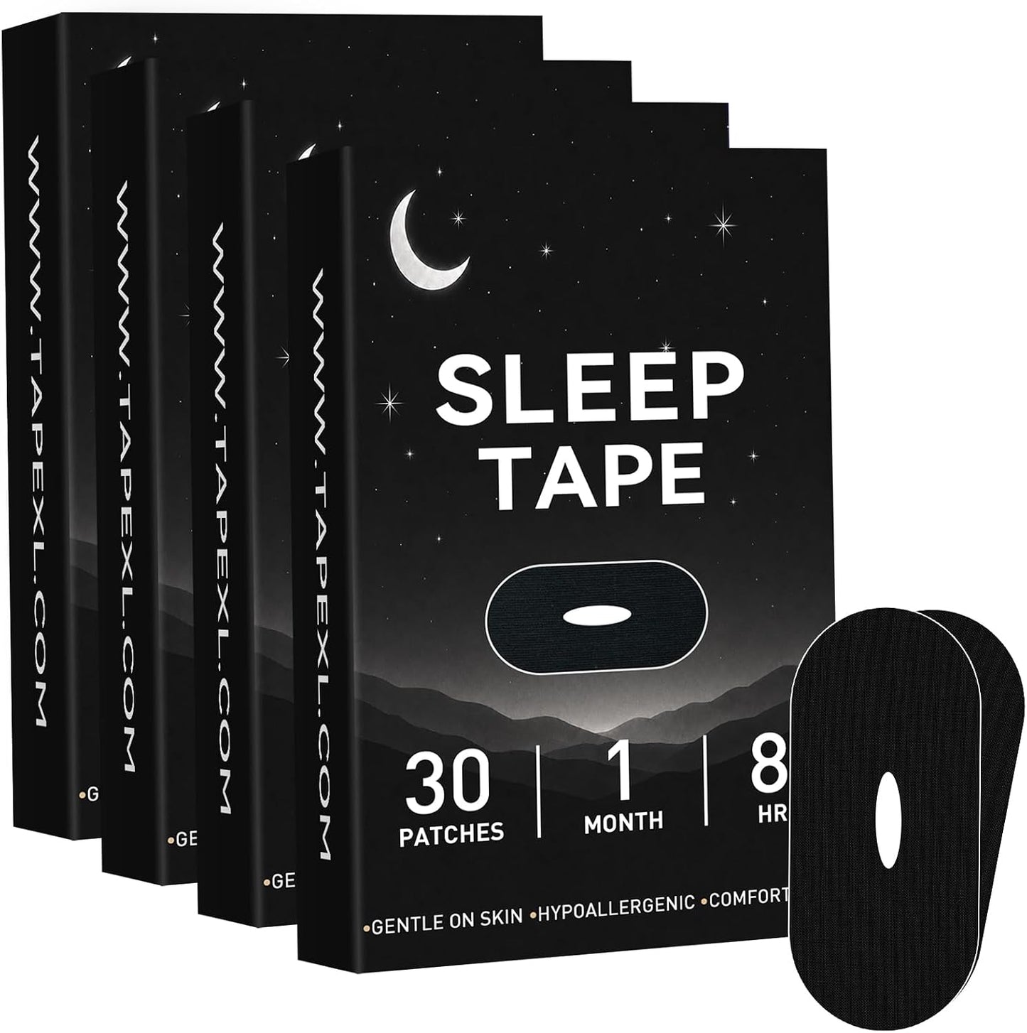 Mouth Tape for Sleeping 60 Comfortable and Reliable-S
