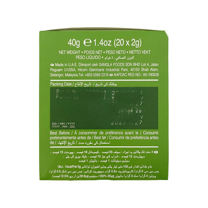 Ahmad Tea Herbal Tea, Sweet Mint, Fennel & Biotin 'Digest' Natural Benefits Teabags, 20 ct (Pack of 6) - Decaffeinated & Sugar-Free