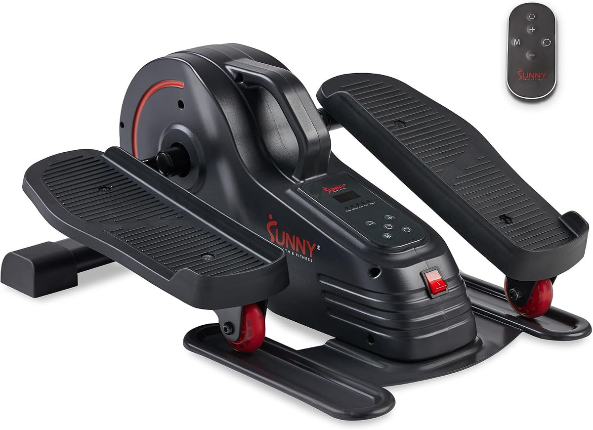 Sunny Health & Fitness Under Desk Pedal Elliptical Machine Leg Exerciser