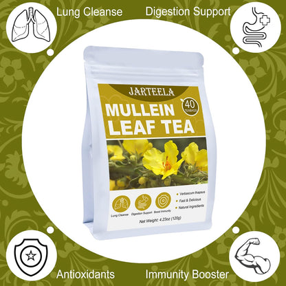 Jarteela Lemon Balm Tea, 1.5g x 60 Count - Natural Melissa Officinalis - Pyramid Herbal Lemon Balm Tea Bags for Digestion - Non-GMO - Caffeine-Free