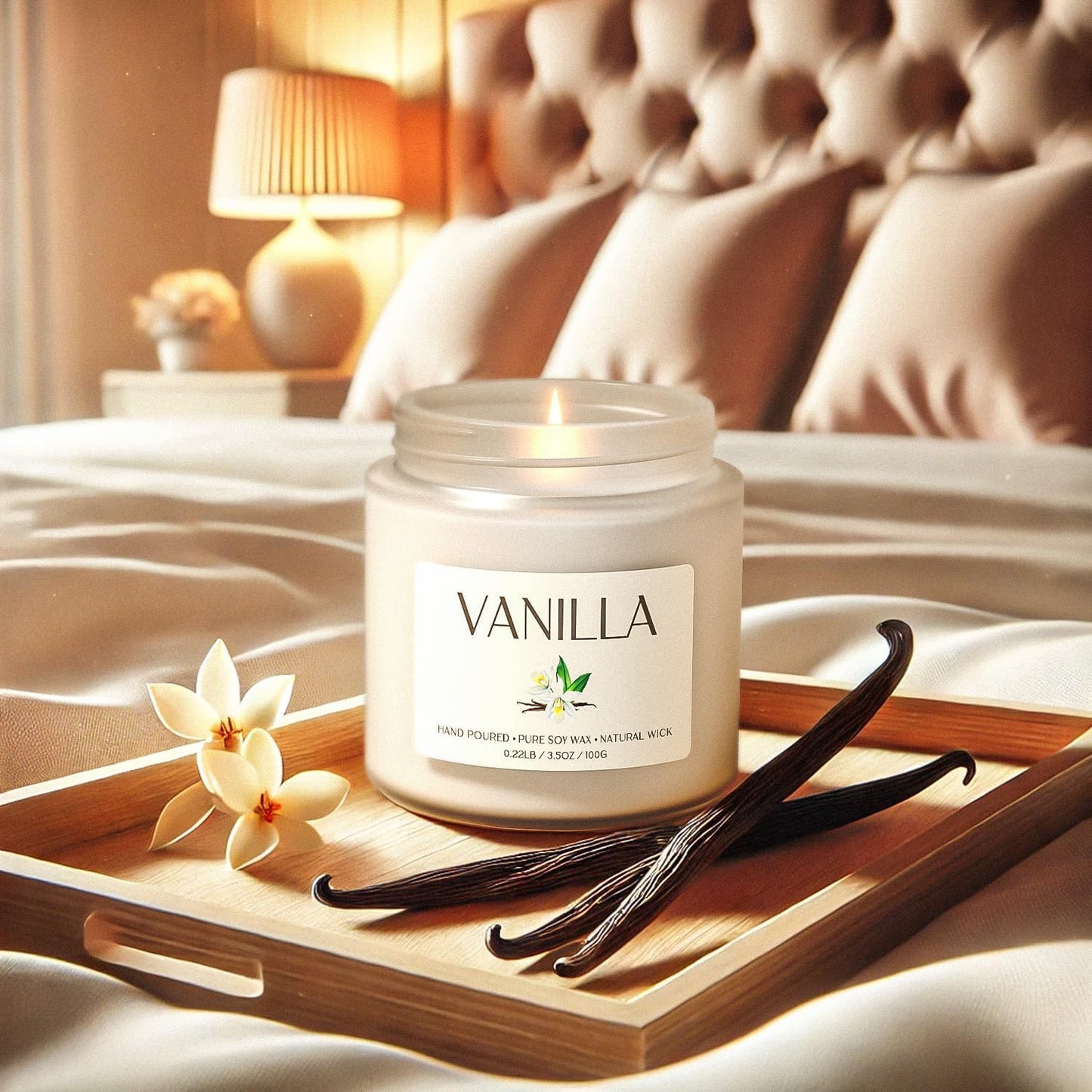 Scented Candle Gift Set, Soy Candles for Women, Sleep Candles for Home Scented, 2 Pack Aromatherapy Candle for Relaxing, Sleep, Stress Relief & Home Decor