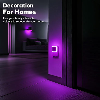 Sujeet Night Light, Night Lights Plug into Wall,Nightlight Plug in Night Light, Dusk to Dawn Night Lamp Led Night Lights for Adults Bedroom, Bathroom, Hallway (Amber)
