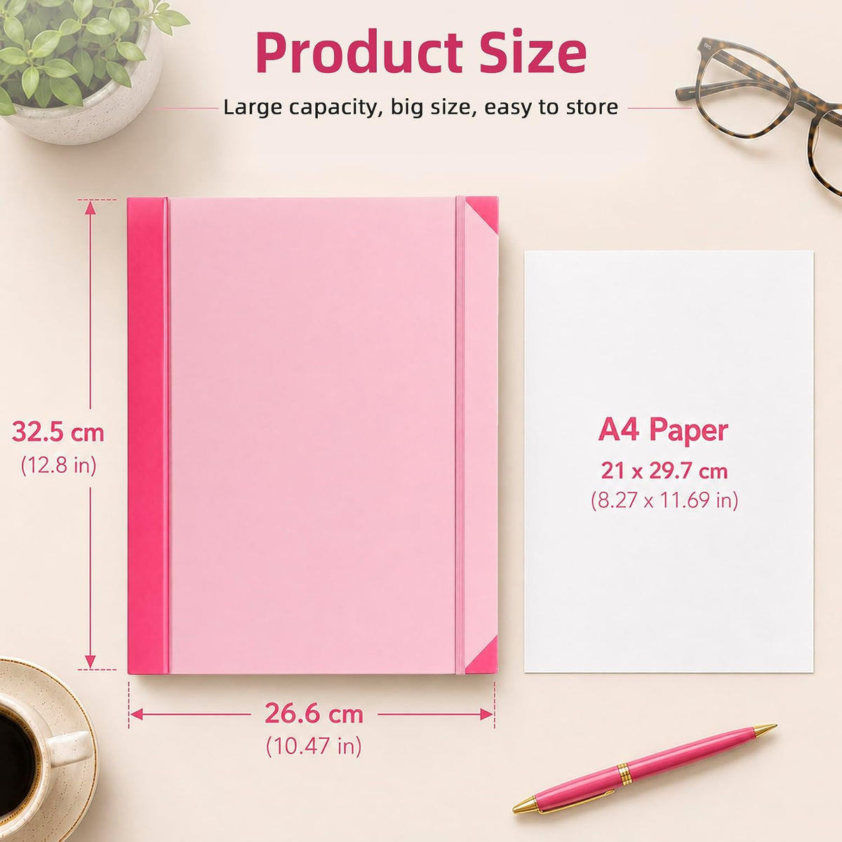 Estate Planning Binder, Document Organizer, Emergency Records File (Blue)