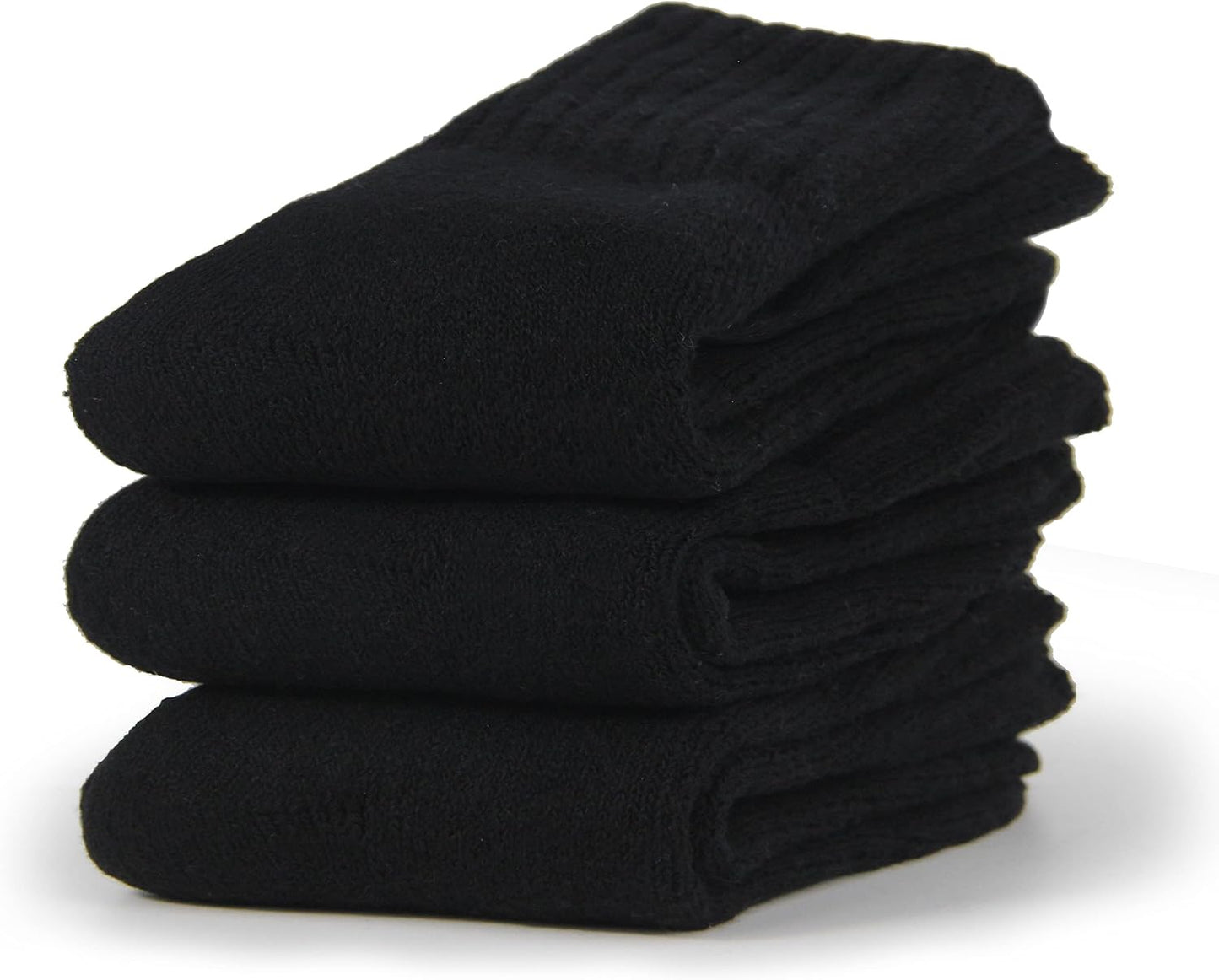 BenSorts Women's Winter Boots Socks Thick Warm Cozy Crew Socks Solid Color Gifts