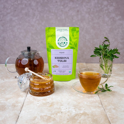 Worldwide Botanicals Organic Lemon Balm Tea, 1Lb - Loose Leaf Premium Herbal Tea | 100% Pure Lemon Balm Leaves | For Stress Relief and Good Digestion | Kosher