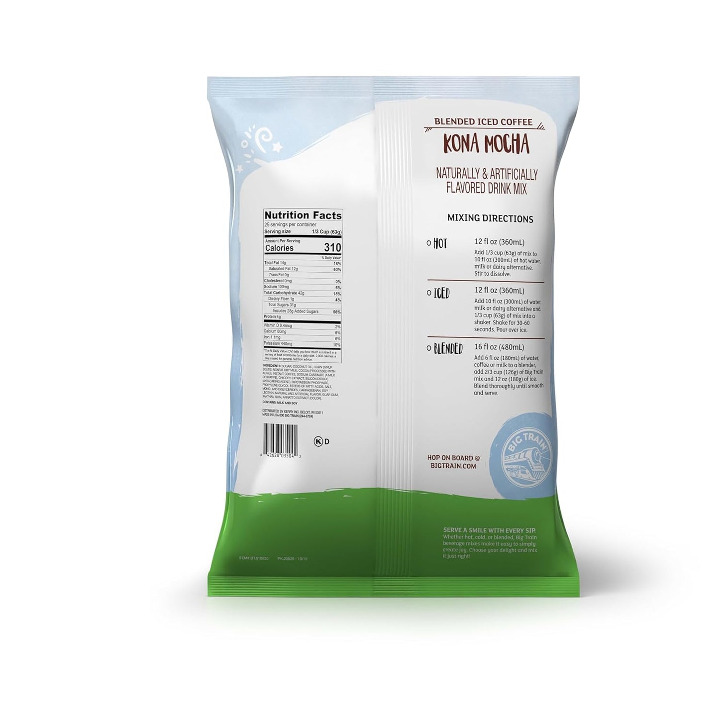 Big Train Vanilla Chai Tea Latte Beverage Mix, 1.9 Pound (Pack of 1)
