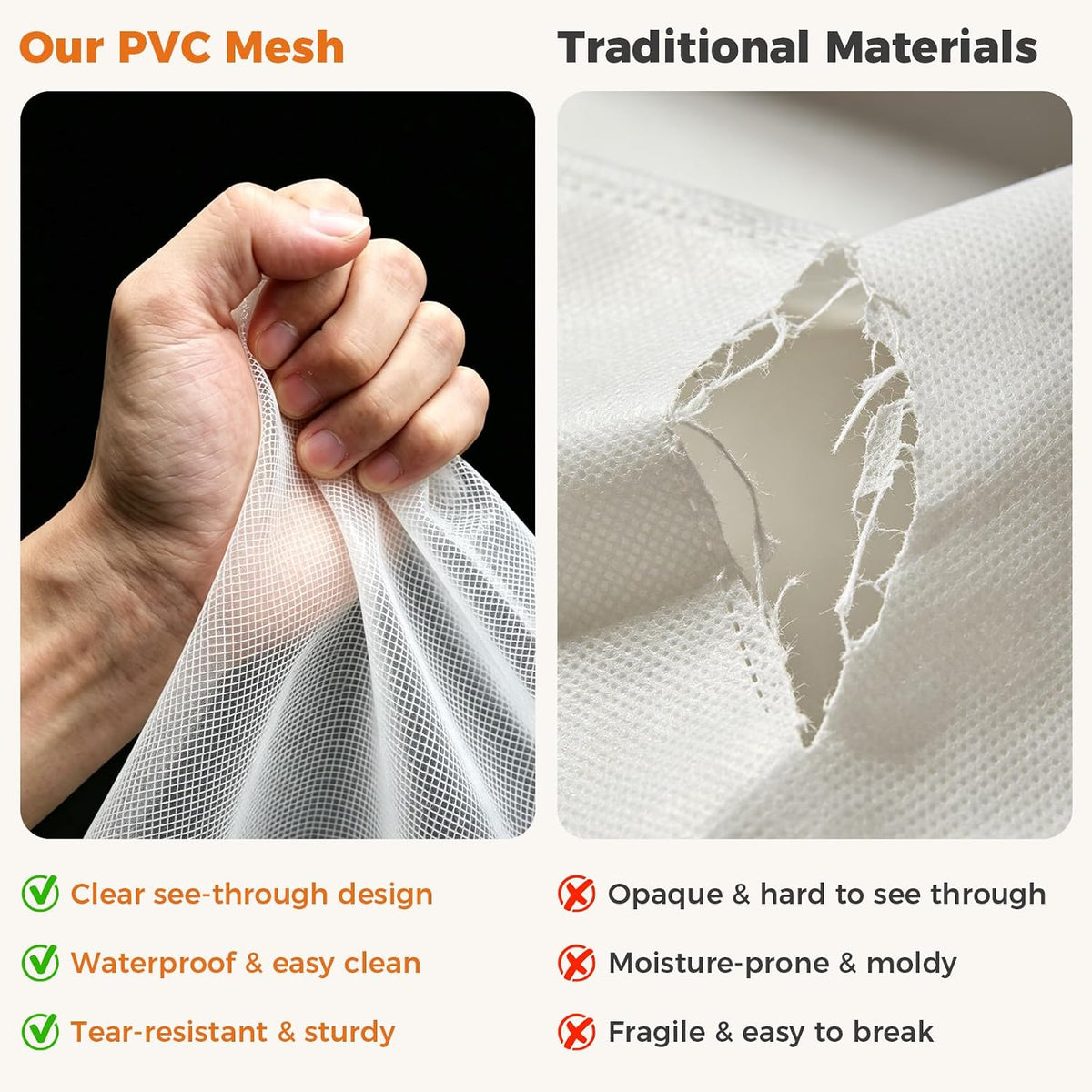 Clear Storage Bags With Zippers & Handles Blanket Storage Bag