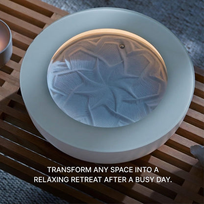 Homedics Drift 11” Sandscape – Version 2.0 with Updated Connected Experience, Smart Wi-Fi Zen Table Décor, LED Ambient Light, Modern Sand Art for Relaxation & Mindfulness, Home & Office Calm Décor