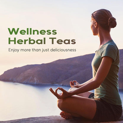FullChea - Rooibos Tea Bags, 60 Counts - Premium South African Natural Rooibos - Non-GMO - Caffeine-Free - Antioxidant-Rich & Supports Digestion