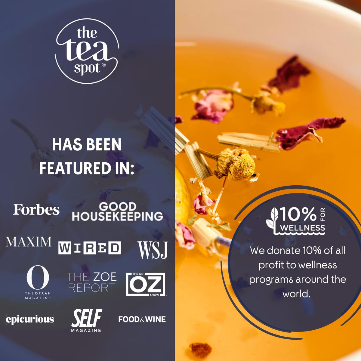 The Tea Spot Earl of Grey Black Tea | 15 Tea Bags