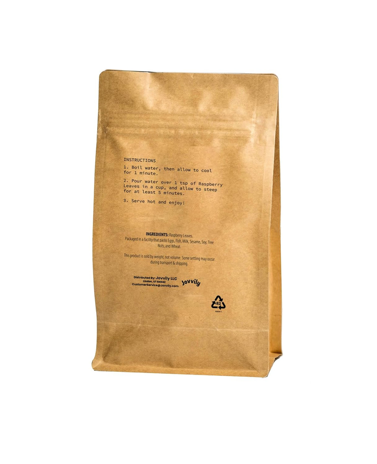 Jovvily Raspberry Leaf - 1lb - Cut & Sifted - Herbal Tea