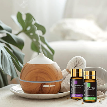 MAYJAM 35x5ML Essential Oil Gift Set, Pure Essential Oils for Diffusers Massage, Fragrance Oil Scented Oil for DIY Soap Candle Making
