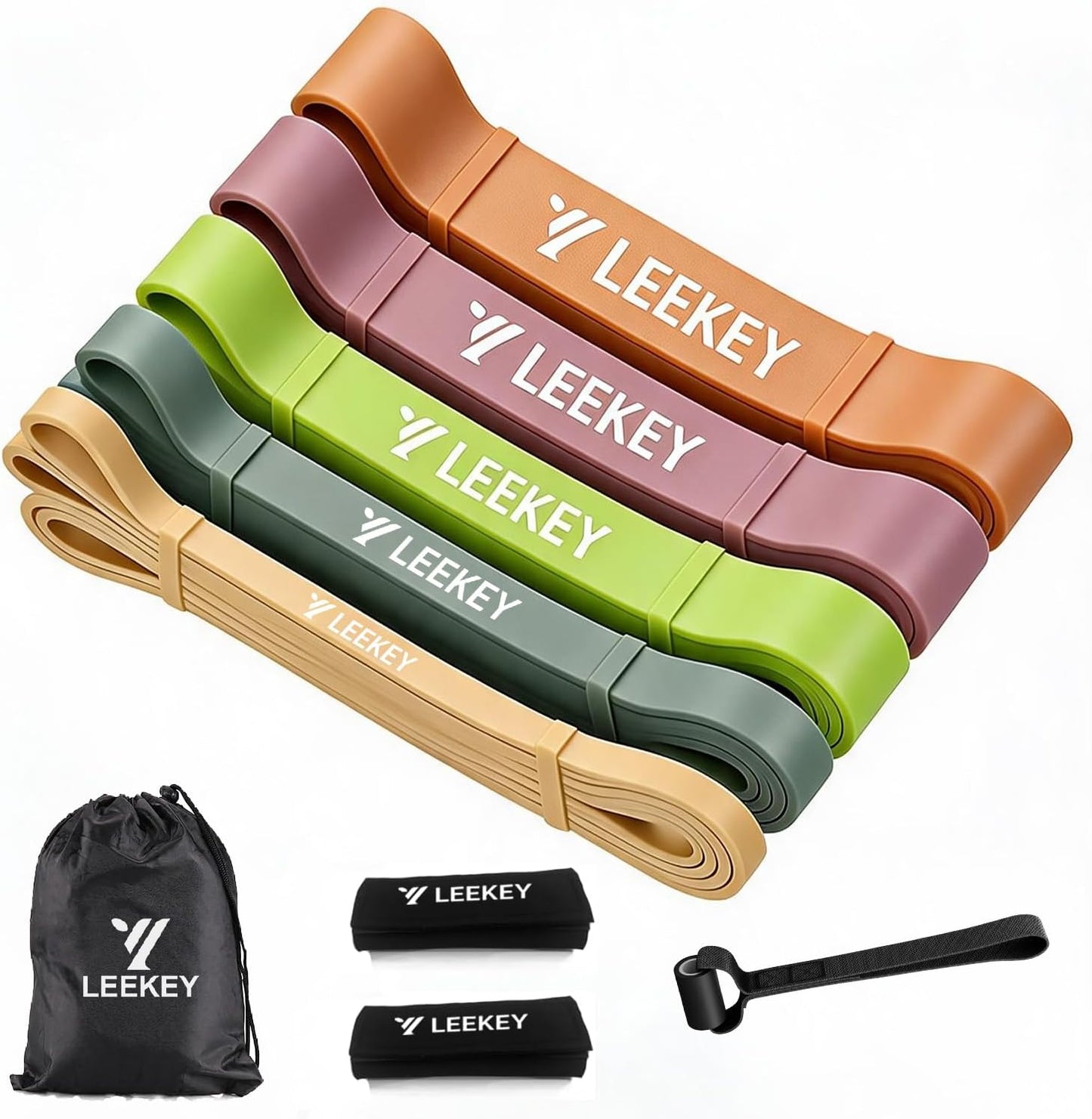 Resistance Bands for Pull Up Assist, Stretch Bands & Exercise Workout Set