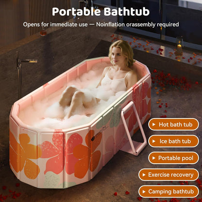 Expandable Bathtub Tray, Foldable Bath Tray for Tub, Acrylic Bath Table Trays Storage Rack, Bath Tub Tray for Bathtub & Bathroom Accessories (Transparent Bathtub Tray, 22"L x 7.8"W x 1.7"H)