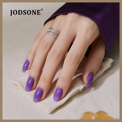 JODSONE Gel Nail Polish Kit 60 PCS with U V Light Soak off Base Top Coat 55 Shine Colors Gel Nail Kit Bright and Dark Brown Wine Red Series Manicure Set for Women and Girls