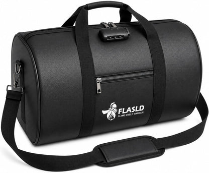 FLASLD Large Fireproof Document Bags, 24x12x12” Waterproof Storage Firesafe Bag, Fireproof Folder Safe Box for Cash, Valuables & Passport, Silicone Coating & Zipper Closure