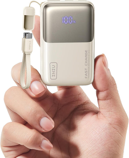 INIU Mini Portable Charger, Small 10000mAh 45W Fast Charging Power Bank