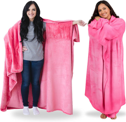 Super Blanky Wearable Blankets for Women & Men, Graduation Day Gift for Her, Cozy Gifts for Women, Wife Birthday Gifts Ideas