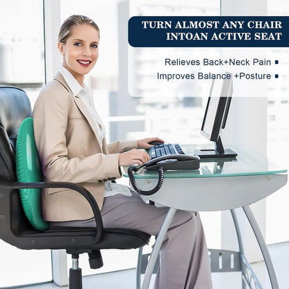 Wobble Cushion，Wiggle Seat，Balance Disc （Extra Thick 34cm/13.4in），for Balance Stability Training, Improve Sitting