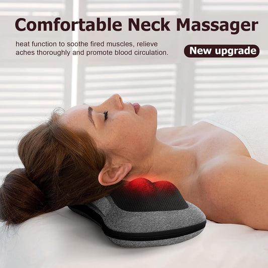 VIKTOR JURGEN Shiatsu Back Massager with Heat, Deep Tissue for Pain Relief