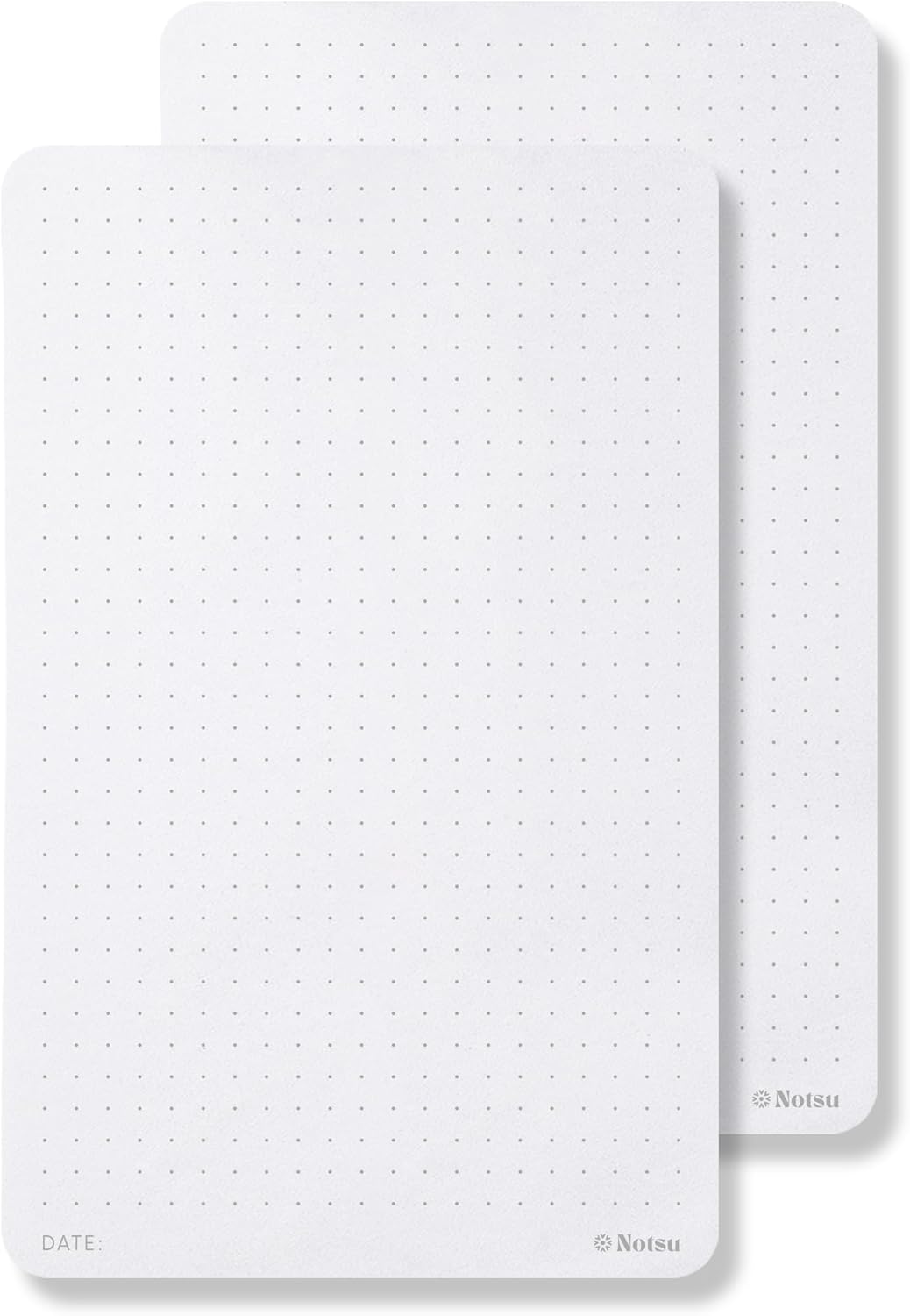 Notsu To Do List Small Desk Notepad 2 Pack 3.9" x 6.3"