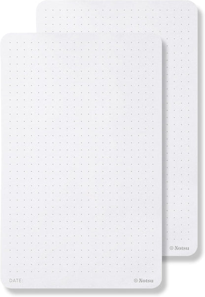 Notsu To Do List Small Desk Notepad 2 Pack 3.9" x 6.3"