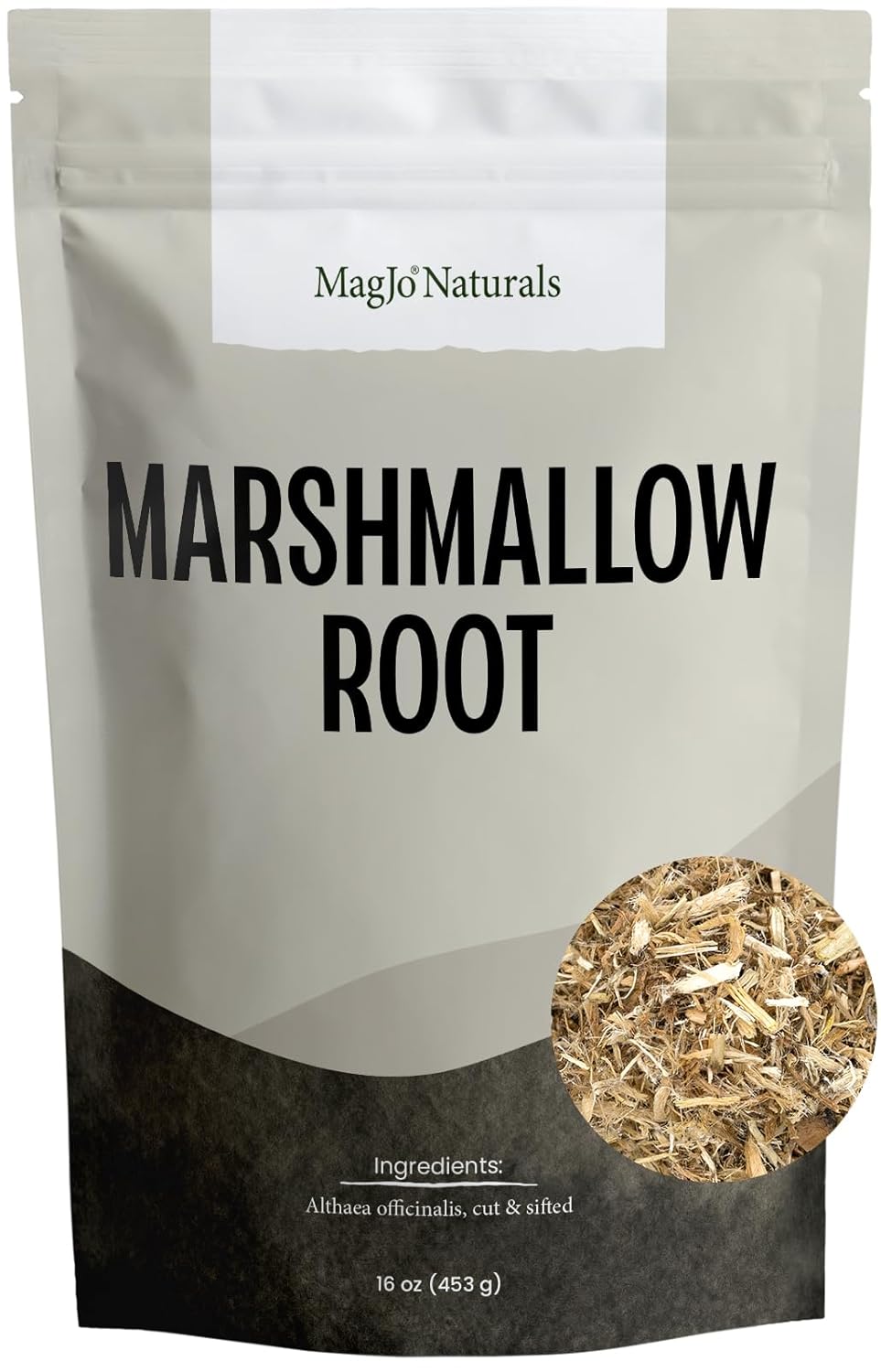 MagJo Naturals Lemon Balm Tea, Bulk Herbal Tea, Loose Leaf Melissa Officinalis, Caffeine Free, Cut and Sifted, 1 pound (16 ounces) (1 pack)