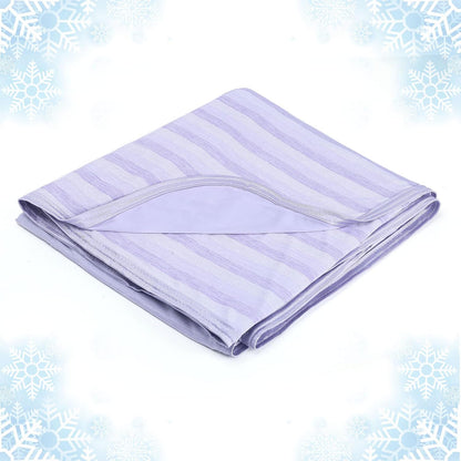 Ailemei Direct Cooling Throw Blanket for Hot Sleepers,Double Sided Cold Effect, Lightweight Breathable Summer Bed Blanket for Couch, Transfer Heat to Keep Body Cool Night Sweats,50"x70"
