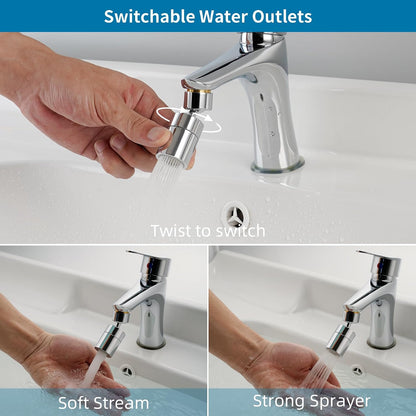 Hibbent NSF/ANSI/CAN 61 & cUPC Certified Faucet Aerator, Chrome