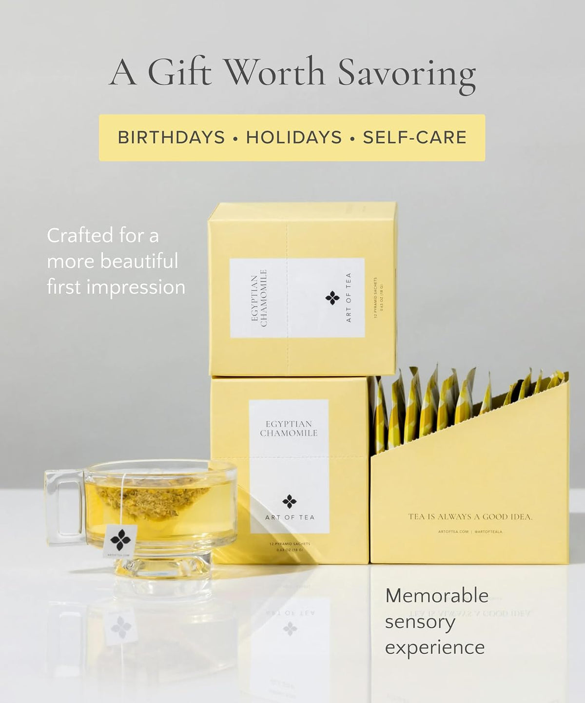 Art of Tea Organic French Lemon Ginger 1.5oz Loose Leaf Tea Tin, Caffeine Free Herbal Tea, Organic Rooibos & Lemongrass Ginger Tea, Premium Loose Leaf Herbal Tea for Relaxation & Digestion