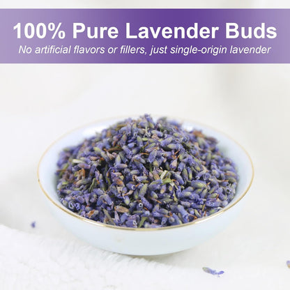 TEARELAE Lavender Tea, 40 Herbal Tea Bags, Te De Lavanda